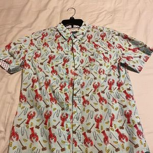 RetroFit Crab dress shirt